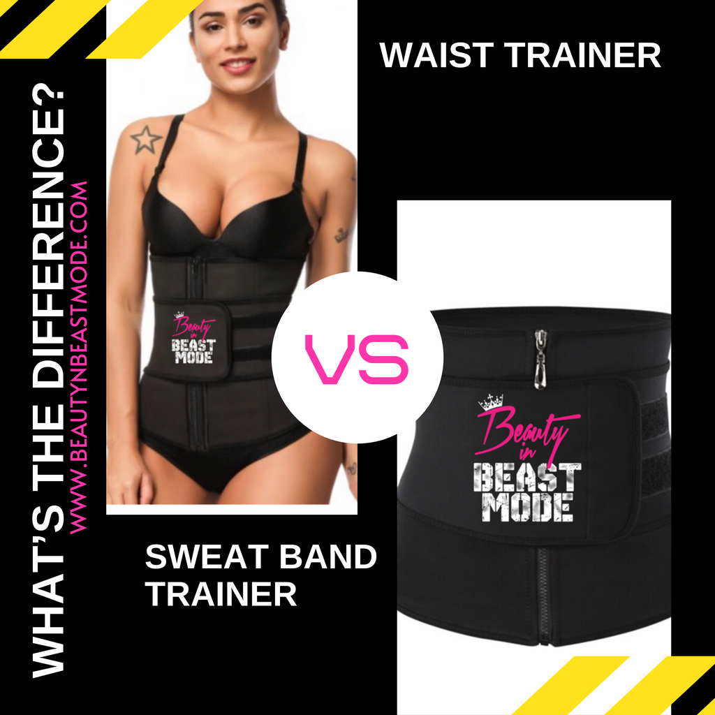 The Difference Between a Sweat Band & Waist Trainer