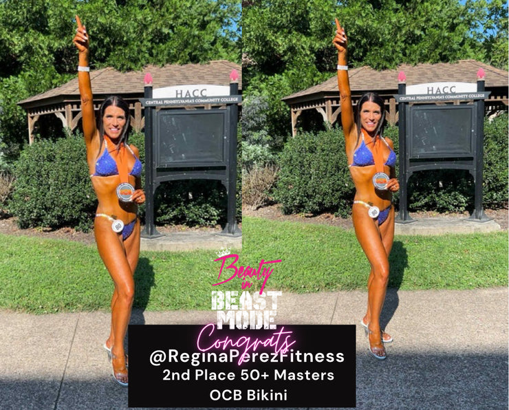 Michele Bikini Posing Transformation