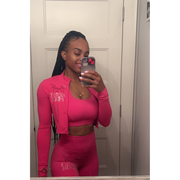 Exclusive Bling Beauty In Beastmode Workout Set