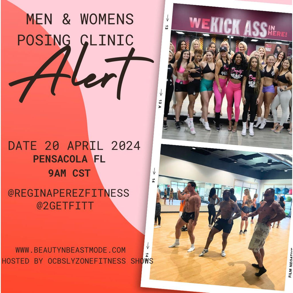 IN PERSON POSING CLINICS Beauty In BeastMode