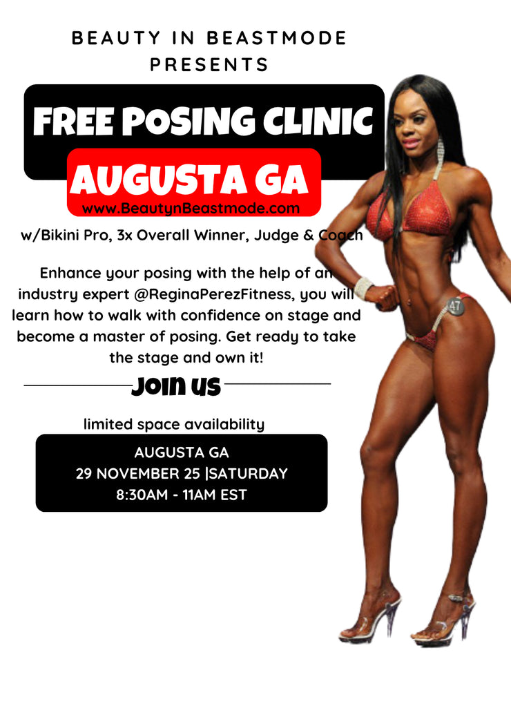 29 NOVEMBER- AUGUSTA GA WOMEN POSING CLINIC