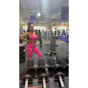 Exclusive Bling Beauty In Beastmode Workout Set