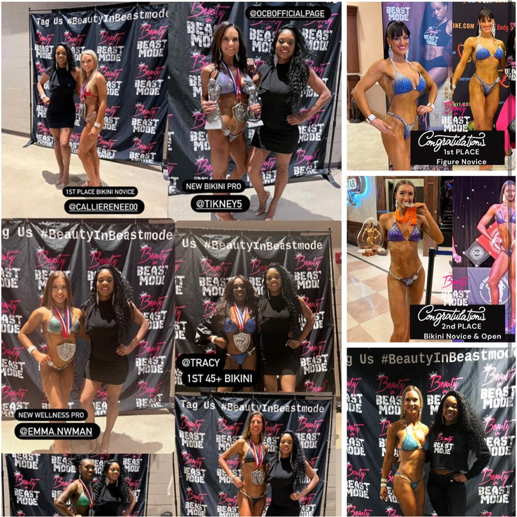 NO DISCOUNT - COMPETITION and LIFESTYLE PREP TEAM BEAUTY IN BEASTMODE