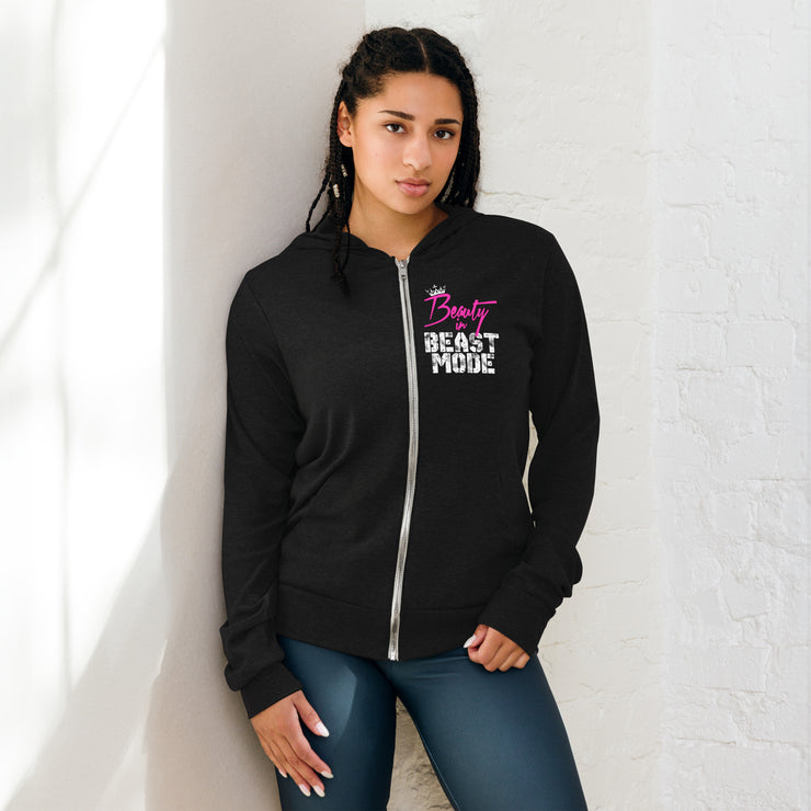 Unisex zip hoodie