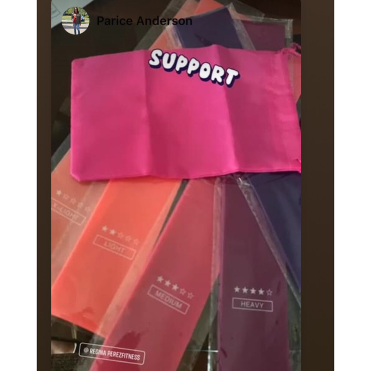 Backstage Pump it Bands| 7 Piece Resistance Bands