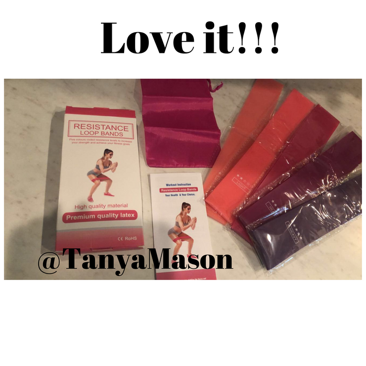 Backstage Pump it Bands| 7 Piece Resistance Bands