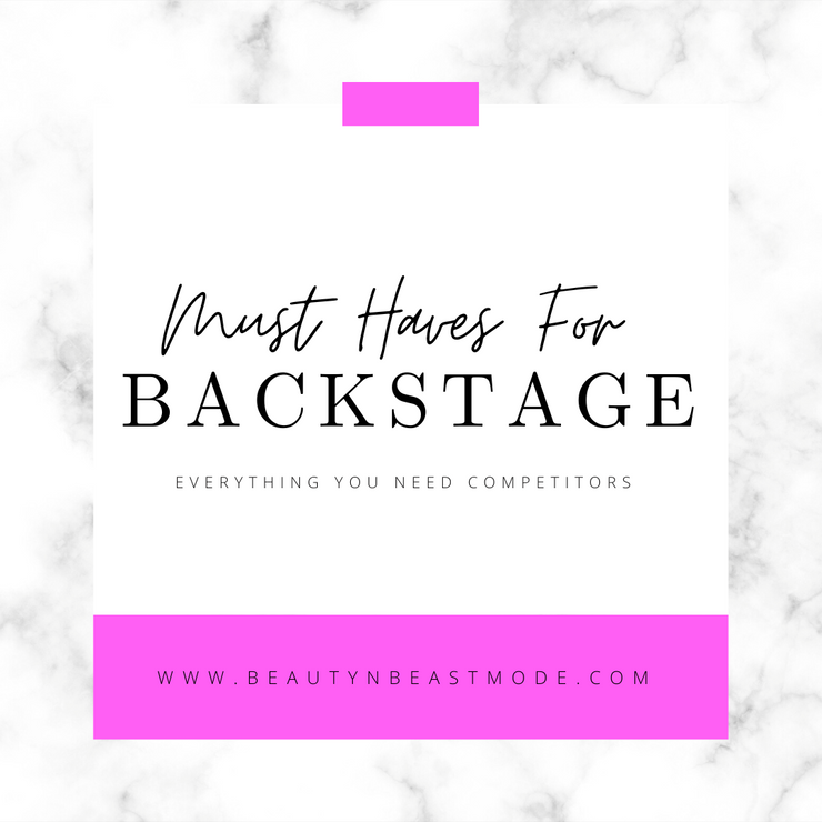 FREE BACKSTAGE MUST HAVES LIST