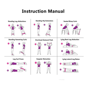 Backstage Pump it Bands| 7 Piece Resistance Bands