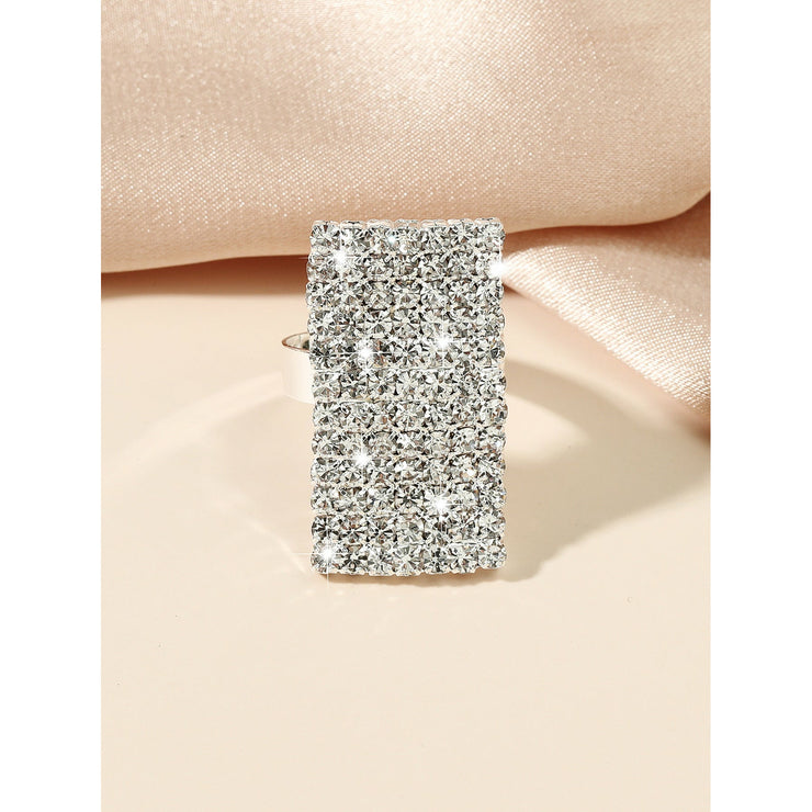 Goddess Adjustable Rhinestone Ring