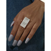 Goddess Adjustable Rhinestone Ring